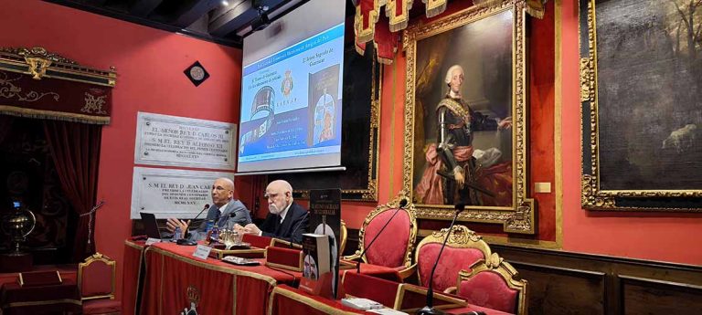 Presentación de la novela El Icono Sagrado de Guarrazar en la Real Sociedad Económica Matritense de Amigos del País