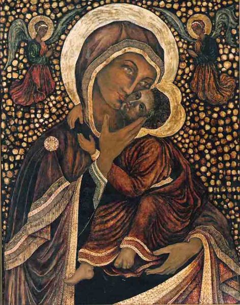Icono de Nuestra Señora de la Natividad que se venera en Guadamur (Toledo)